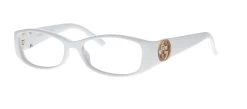 Preloved Oval White Gucci Frame