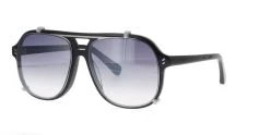 Stella McCartney Glasses With Clip-On Sunglasses