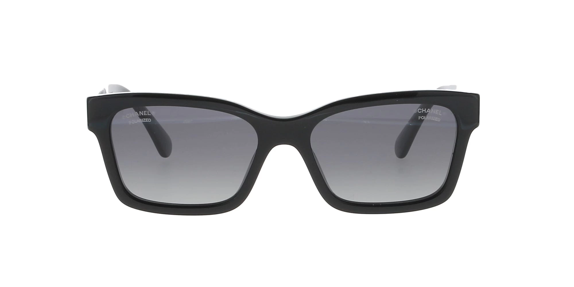 Black Square Chanel Polarised Sunglasses - Image 2