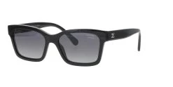 Black Square Chanel Polarised Sunglasses