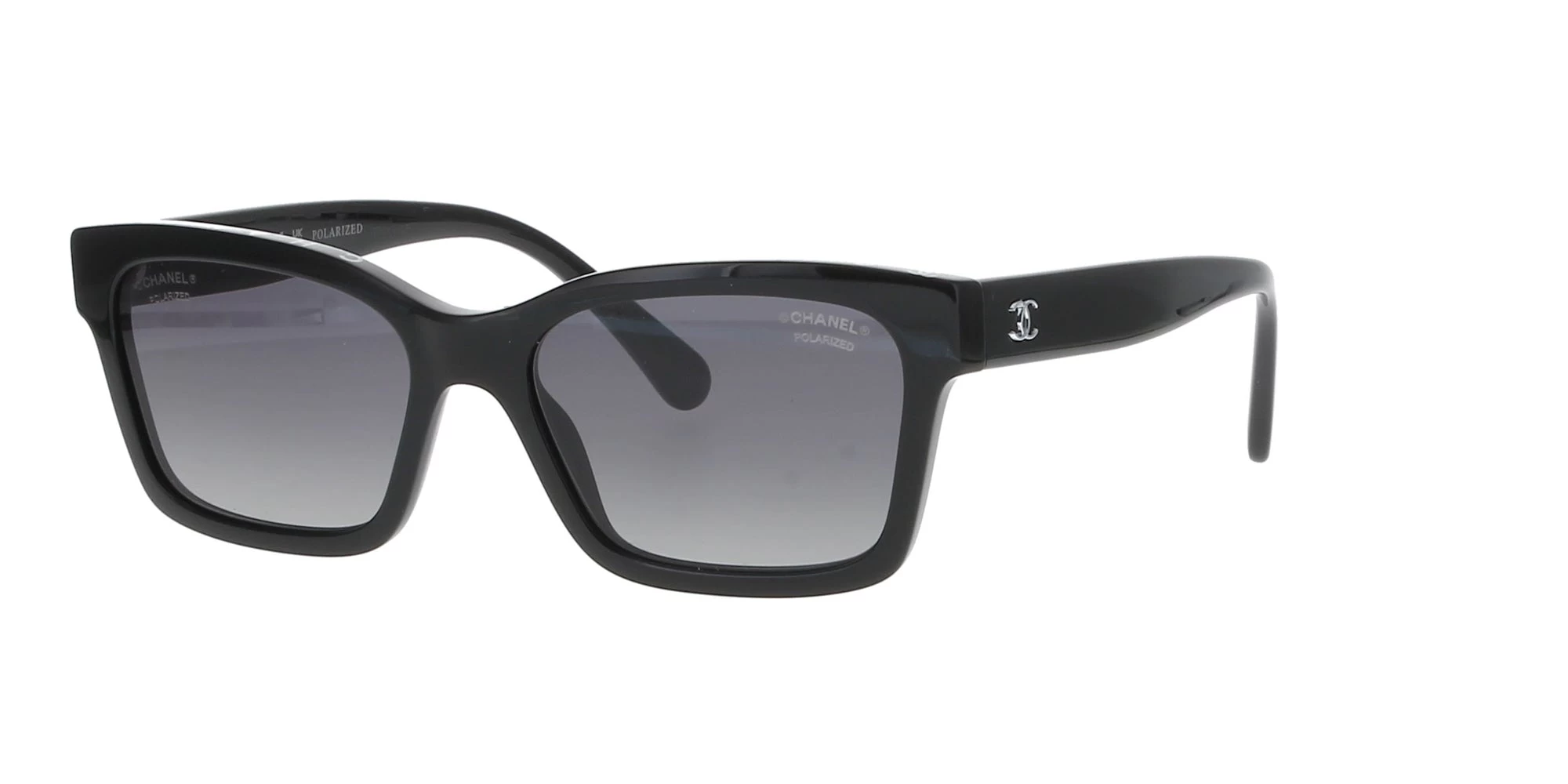 Black Square Chanel Polarised Sunglasses